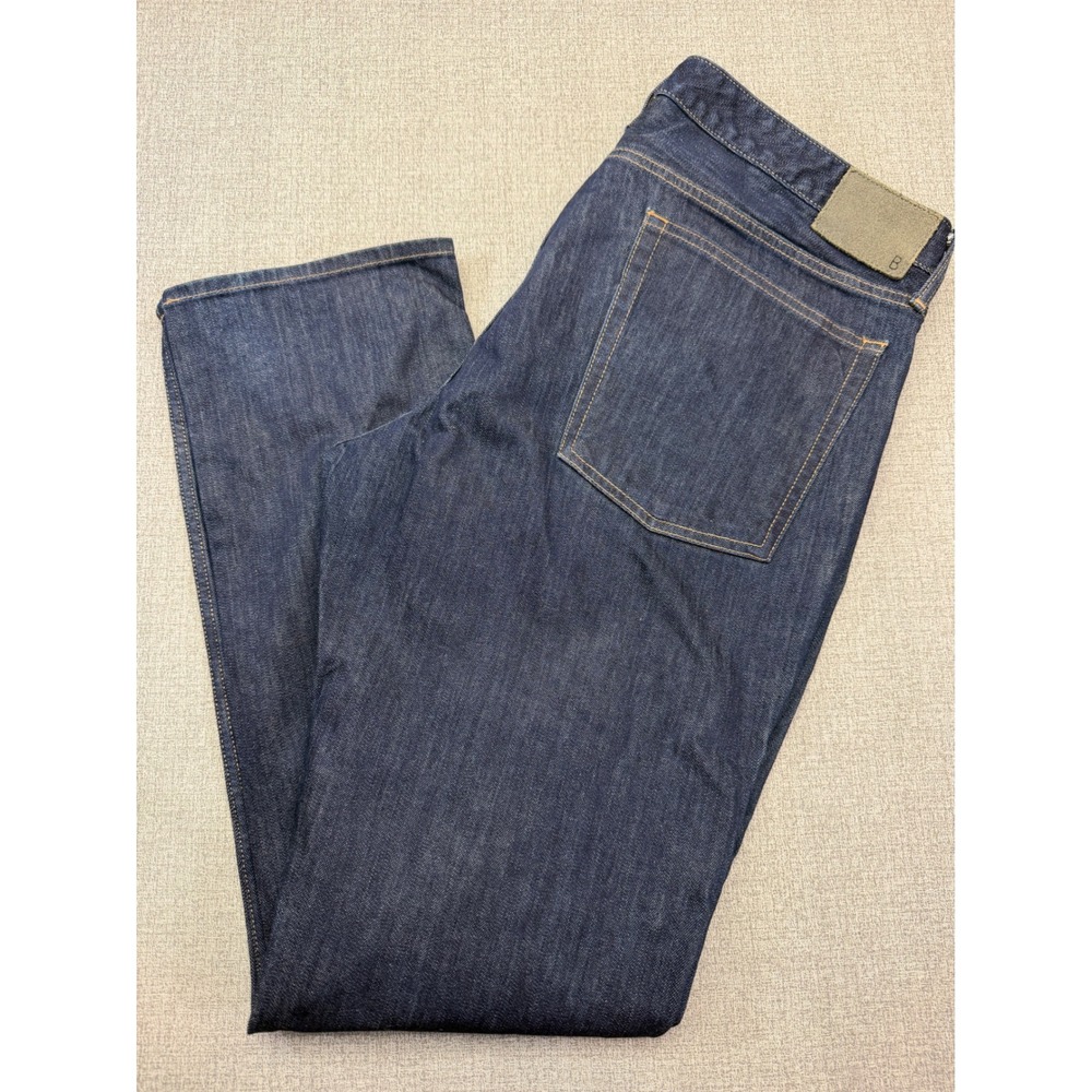 Bonobos The Blue Jean Men's Slim Fit Resin Rinse Dark Indigo Stretch 40x34 Denim